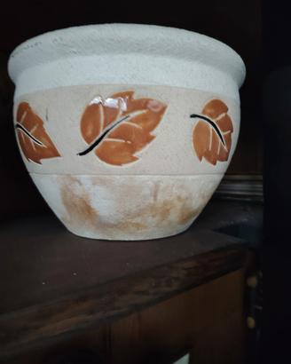 vaso in ceramica antico antiquariato 