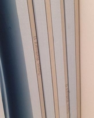 10x pannelli Gyproc Wallboard 13 + 3cm di Isolante