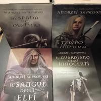 The Witcher di Andrzej Sapkowski - Lotto 4 libri