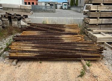 Palo in ferro corten da vigna