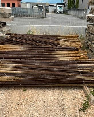 Palo in ferro corten da vigna
