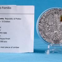 Palau 2010 - 10 $ - 2oz Ag - Sagrada Familia - AF