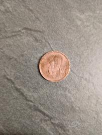 moneta 10 centesimi del 1924