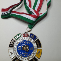 Placca/medaglia in bronzo attivita agonistica