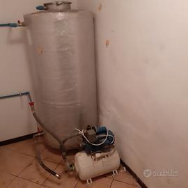 serbatoio acqua autoclave