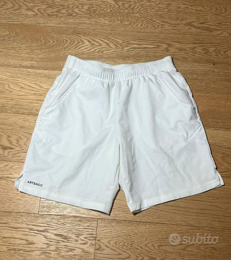 Artengo Pantaloncini Tennis Cotone Artengo Pantaloncini Bianchi
