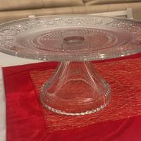 Alzatina in vetro decorato