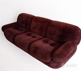 Divano 3/4 posti di Sapporo per Mobil Girgi ('70)