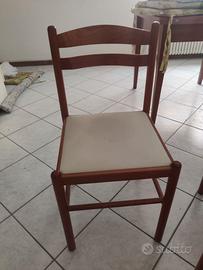 Sedie color ciliegio