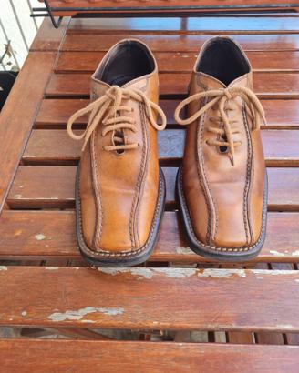 SCARPE VINTAGE IN PELLE UOMO