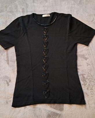 Maglia elegante nera