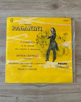Vinile 10″ Paganini – 4° Concerto per Violino