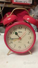 orologio sveglia vintage bino