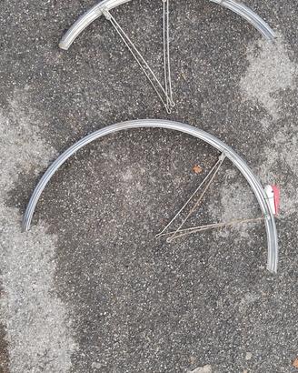 COPPIA PARAFANGO VINTAGE  BICI EROICA 28