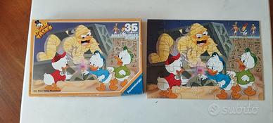 RARO Puzzle Vintage DuckTales Disney 1988 - Ravens