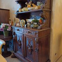 Credenza in legno, alta
