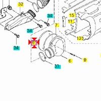 Filtro aria raffredamento cinghia Yamaha X Max 125