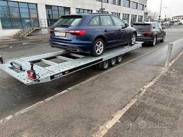 Rimorchio Porta Auto MARTZ 3 Assi 3500 kg