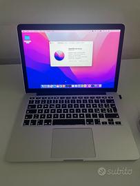 Macbook Pro 13’ completo e pronto all’uso