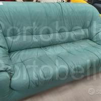 Codice: 8946 DIVANO N.3 POSTI STILE VINTAGE IN PE
