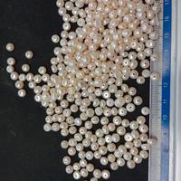 Perle acqua dolce 5–6 mm, circa 300 pz, 78g totali