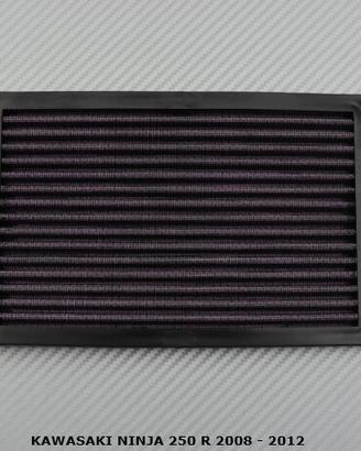 Filtro aria R-Perf KAWASAKI NINJA 250 R 2008 2012