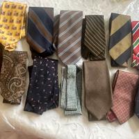 Stock 23 cravatte usate marche italiane