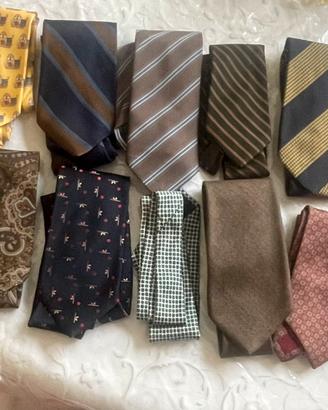 Stock 23 cravatte usate marche italiane