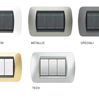 Placche interruttori deviatori prese invertitori