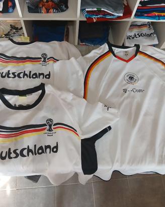 set 3 t-shirt Germania DFB Fifa 2014 taglia XL