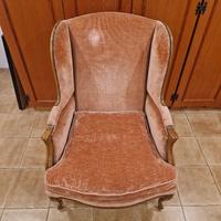 Poltrona vintage in legno