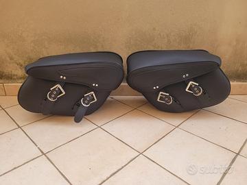 Borse moto in similpelle