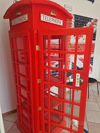 cabina telefonica inglese libreria