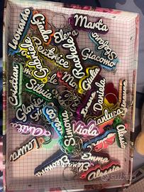 Portachiavi con nome