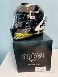 Casco NOS NS-10 MIG Fluor Yellow