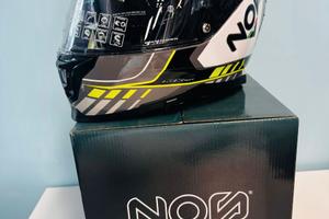 Casco NOS NS-10 MIG Fluor Yellow