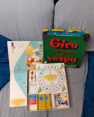 Vorrei il Gioco Giro del Mondo in Vespa-Brevettato