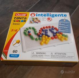 Gioco chiodini Quercetti fanta color Idea Natale