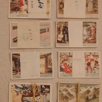 varie serie di figurine Liebig e Lavazza