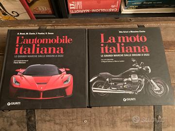 Libro l'automobile e la moto italiana