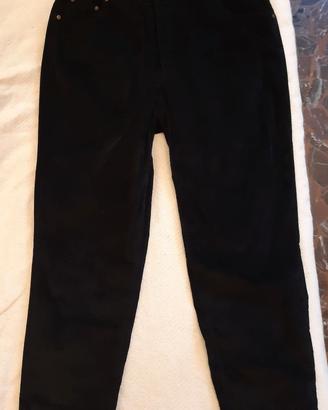 Pantaloni velluto tg 52