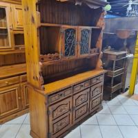 credenza 3 ante in legno massello