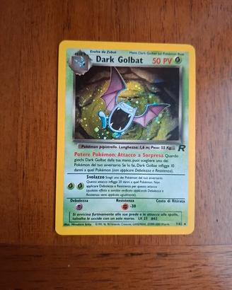 Dark Golbat 7/82 Team Rocket Card Pokemon