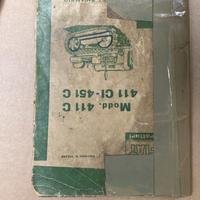Fiat trattore 411 c 411 cl 451 catalogo parti rica