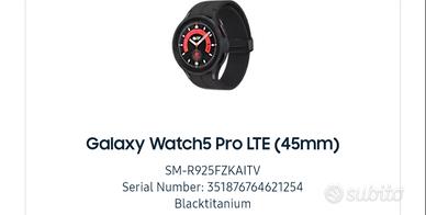 Galaxy Watch5 Pro LTE