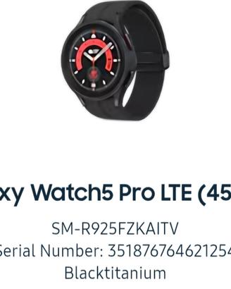 Galaxy Watch5 Pro LTE