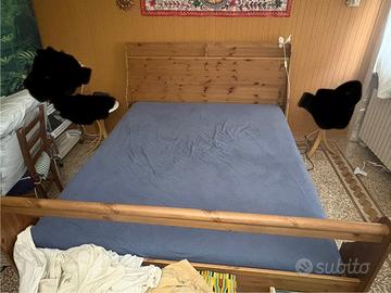 Struttura letto matrimoniale