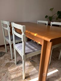 Tavolo in legno 165x80