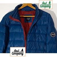 Giacca piumino Best Company Vintage tg L piume d’o