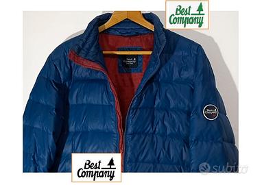 Giacca piumino Best Company Vintage tg L piume d’o